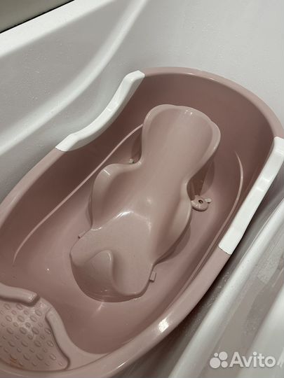 Ванночка для купания с горкой
