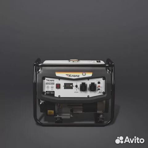 Бензиновый генератор kranz KR3300 3,3 кВт