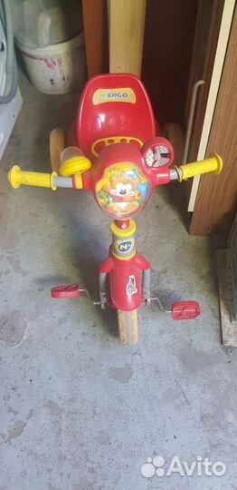 Детский трехколесный велосипед бу