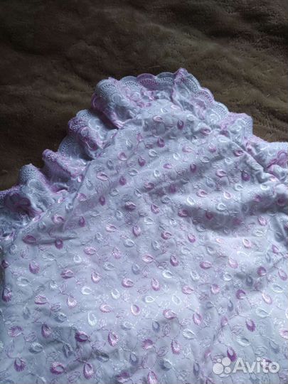 Одеяло-конверт на овчине