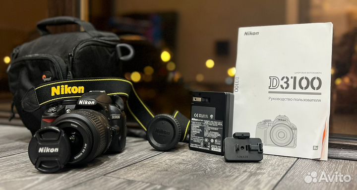 Зеркальный фотоаппарат nikon d3100