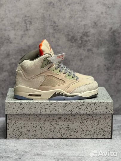 Кроссовки Nike Air Jordan 5 зимние (Арт.20198)