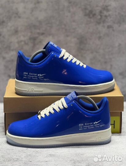 Кроссовки Swoosh x Nike Air Force 1 зимние (Арт.37836)