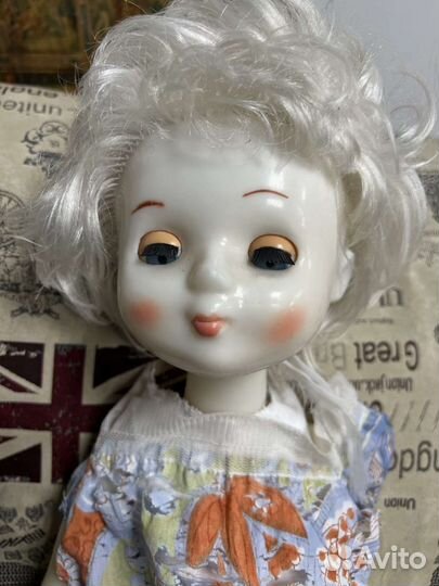 Кукла 1965г СССР Винтаж 60см