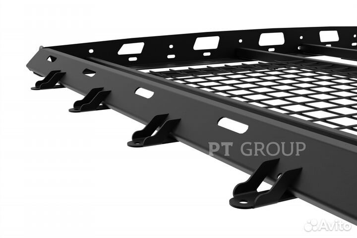 Багажник-корзина широкая двухсекционная 1630 х1300