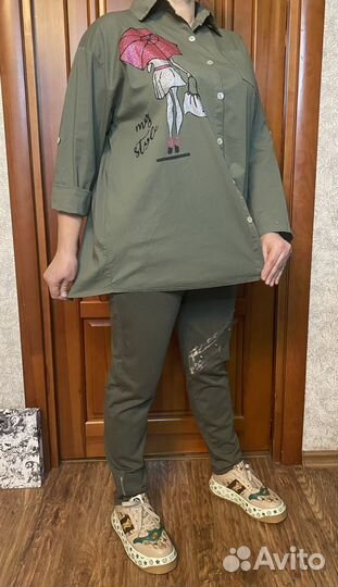 Рубашка хлопок 52-54 Италия