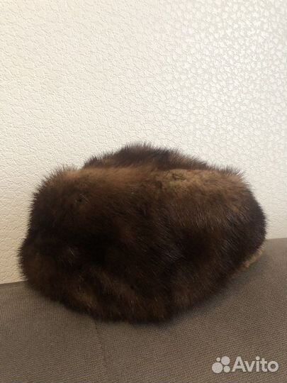 Шапка норковая женская