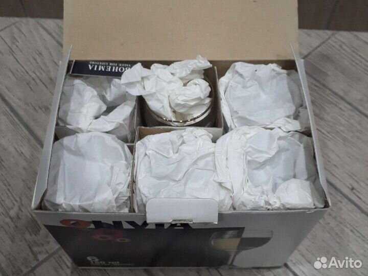 Бокалы для вина Bohemia Olivia 150 мл 6 шт новые