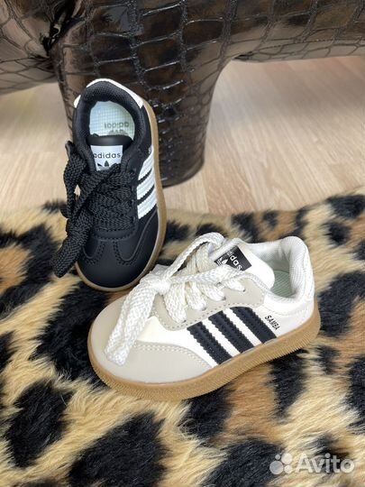 Детские кроссовки adidas samba 21-26 размеры