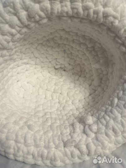 Вязаная панама