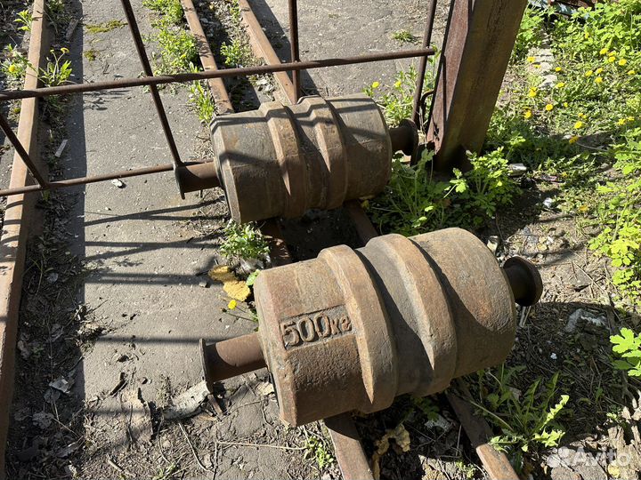 Гири 500 кг калибровочные 0,5 тонн