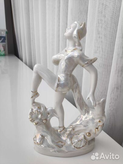 Статуэтка женщина кошка 1957г