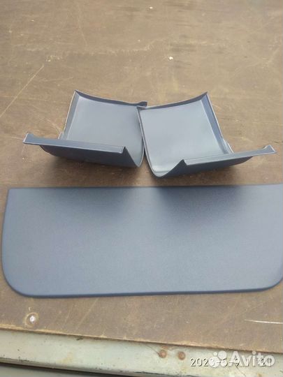 Накладки на двери газель 4 шт пластик