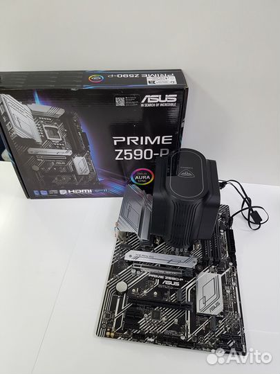 Комплект asus prime Z590-P+CPU i9-11900KF+башня