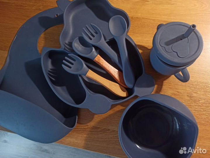 Набор посуды детский новый
