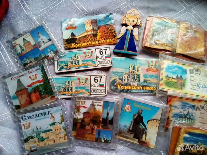 Магнитики с видами Смоленска