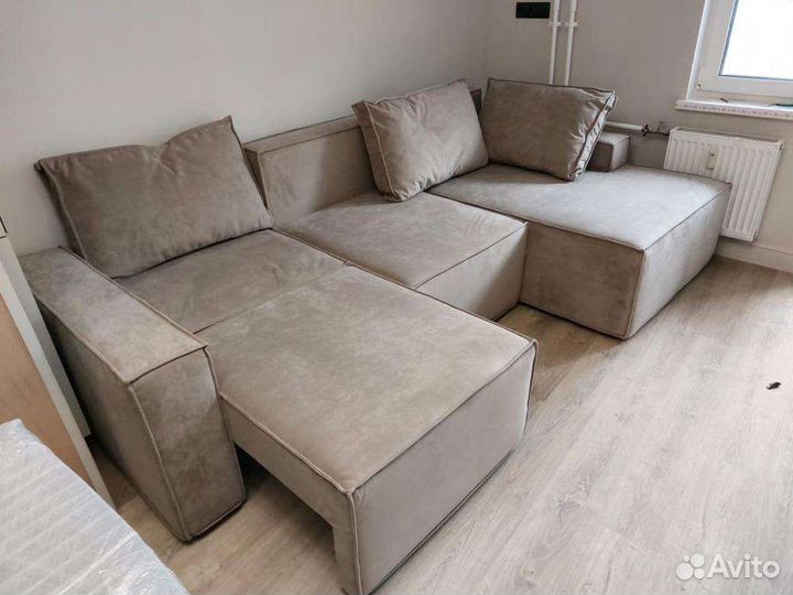 Диван угловой в стиле Лофт