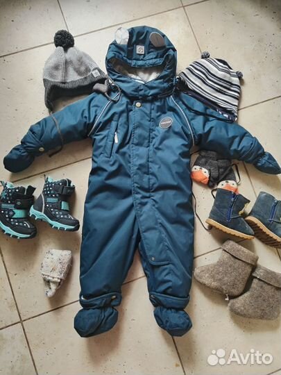 Комбинезон зимний crockid 74-80