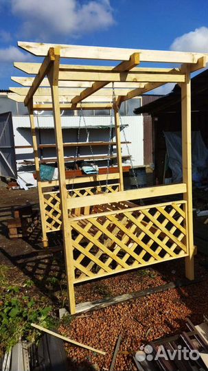 Садовая качеля