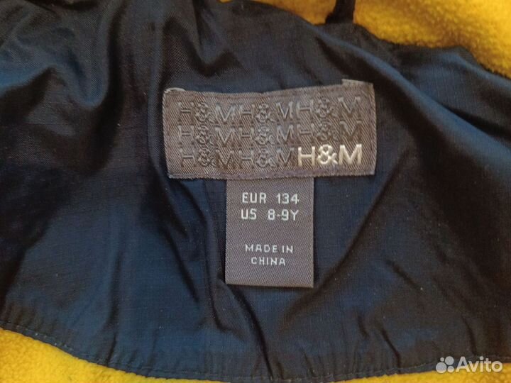 Куртка зимняя для мальчика 134