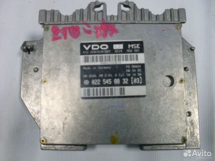 Блок управления двигателем Mercedes-Benz E-Class