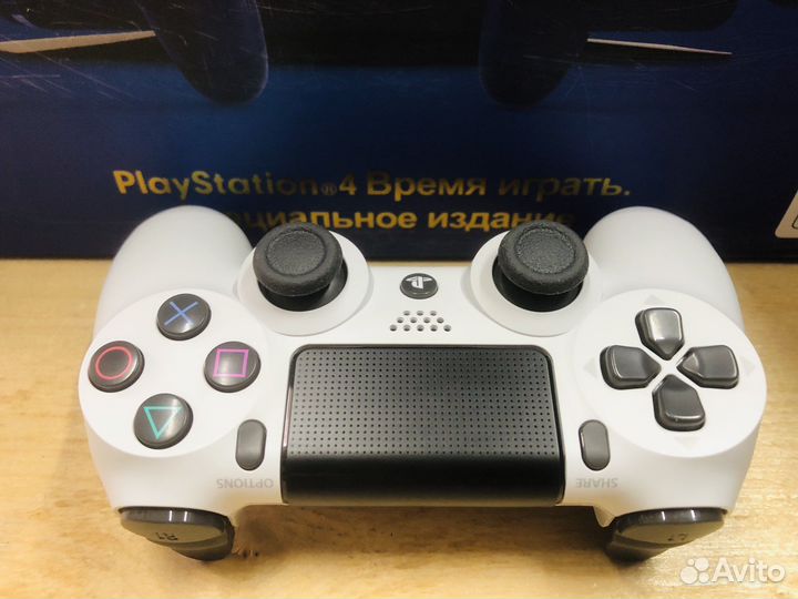 Геймпад ps4 белый оригинал
