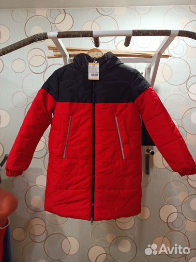 Куртка для мальчика новая зимняя 140