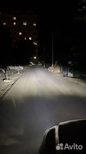 Линзованные LED лампы Н4