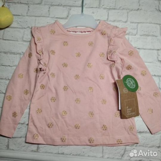 Лонг/кофта новая детская C&A 74 см, 80 см