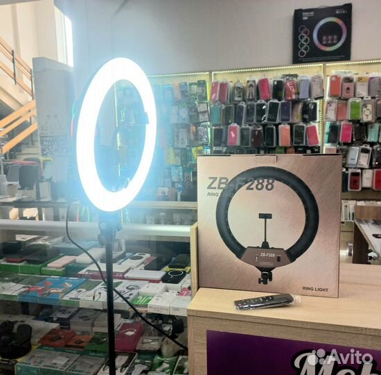 Кольцевая лампа 36 см яркая