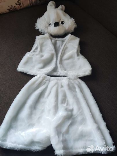 Новогодний костюм зайца