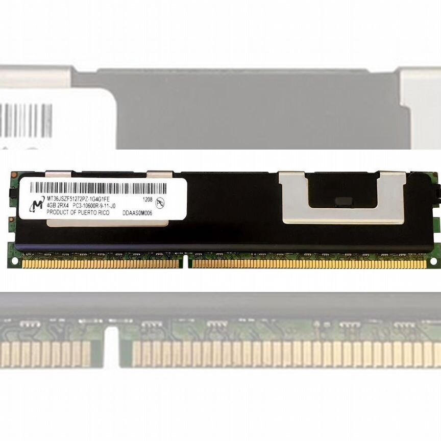 [MT36JSZF51272PZ-1G4G1FE] Оперативная Память Micron Mt36jszf51272pz-1g4g1fe