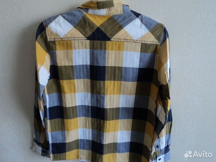 Рубашка Zara (134-140 см).Хлопок