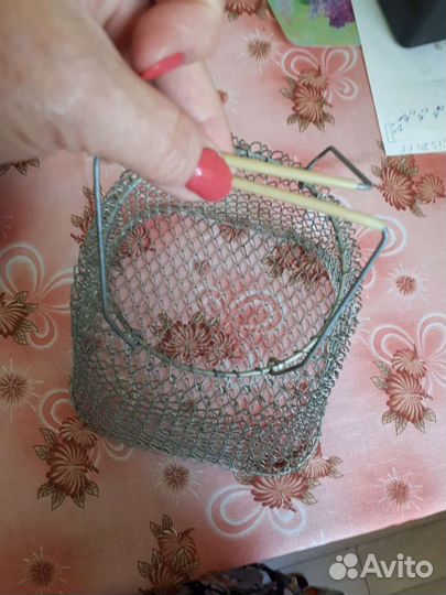 Сетка- авоська металлическая