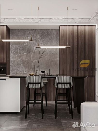 Кухонные гарнитуры, нестандартная кухня на заказ