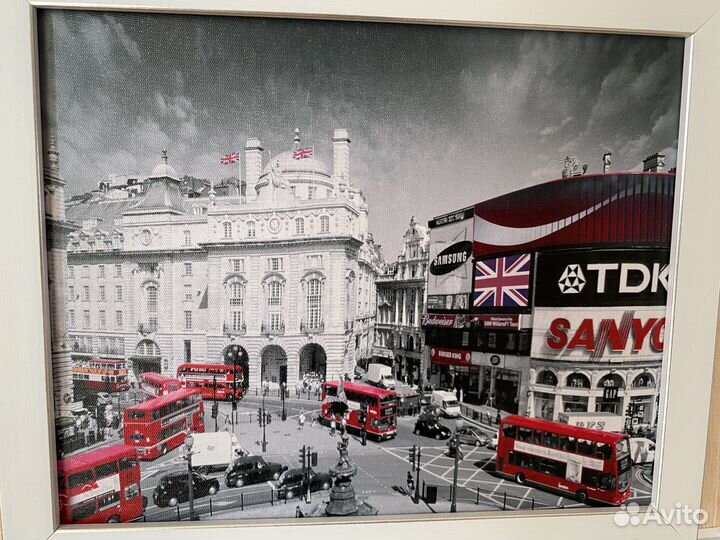 Картина фотопечать Лондон 28х23