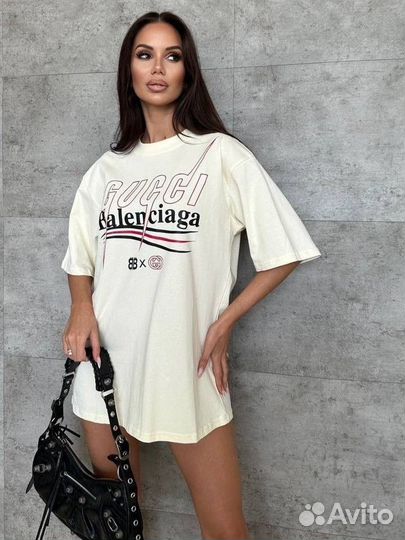 Gucci Balenciaga футболка