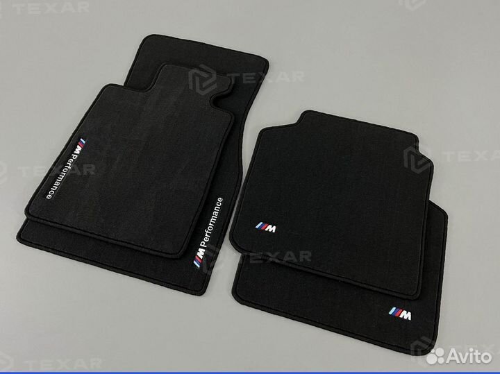 Коврики на BMW 7 VI G12 Long велюровые