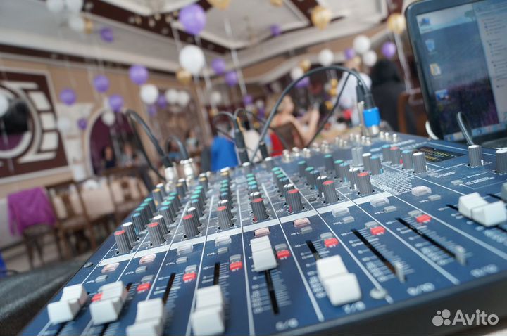 Диджей + аппаратура на свадьбу, юбилей, корпоратив