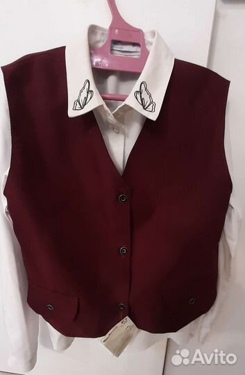 Жилеты для девочки 128 и 140 р-ры