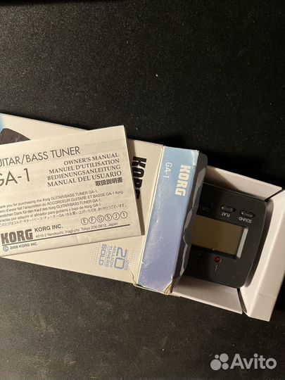 Тюнер для гитары Korg Ga1