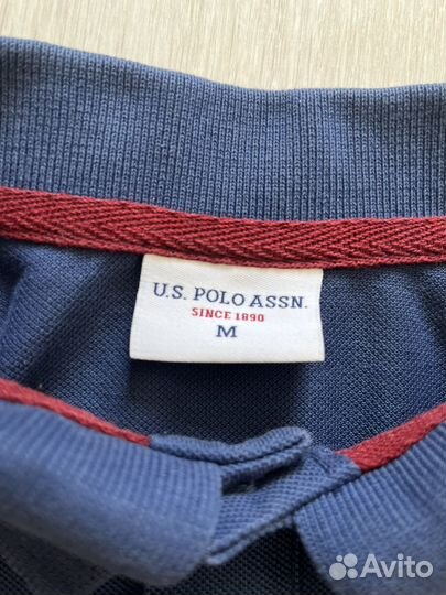 Поло с длинным рукавом U.S. polo assn