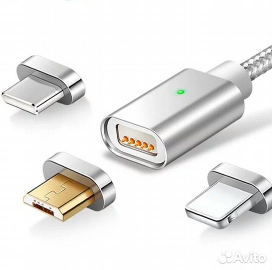 Зарядка магнит мини USB