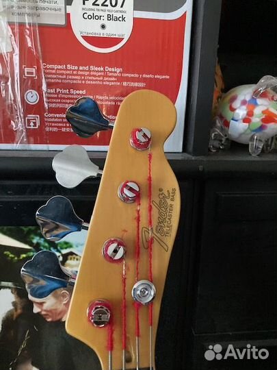 Fender Custom Shop Telecaster Lotto Bass/copy