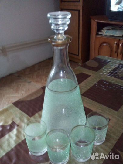 Штофы и графины СССР