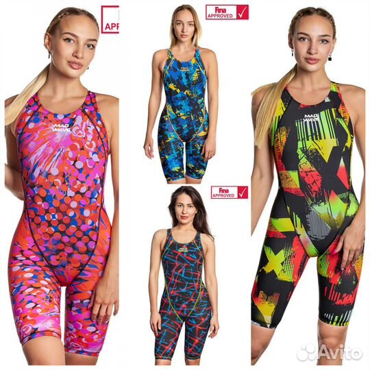 Гидрокостюм женский стартовый купальник MadWave