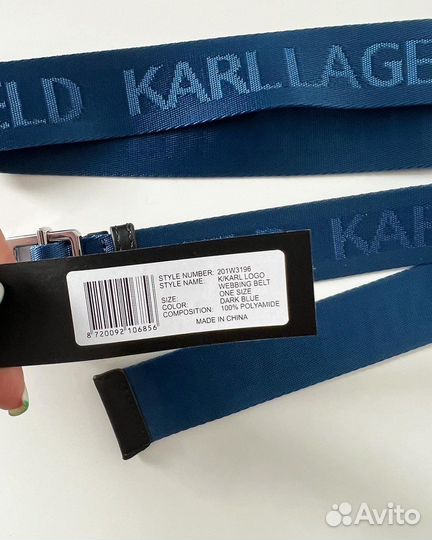 Ремень karl lagerfeld новый