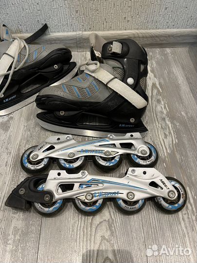 Ролики - коньки 2 в 1