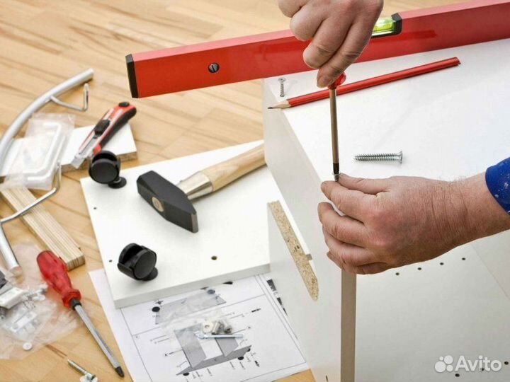 Ремонт корпусной мебели (кухни шкафы и тд)