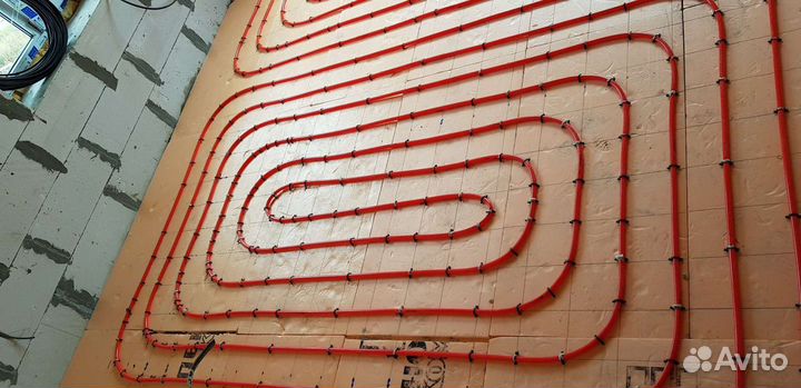 Монтаж отопление водоснабжение, котлов